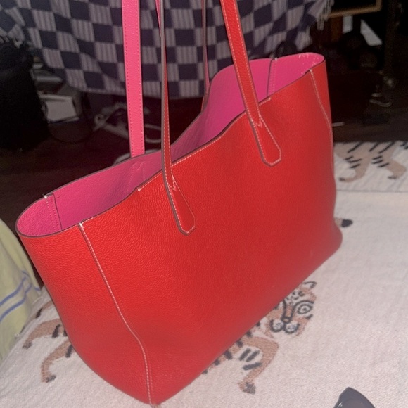 TORY BURCH RED BAG LIKE NEW!♥️ - Picture 5 of 12
